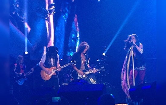 Aerosmith Teams Up With The Black Crowes for a Halloween Spectacle in Phoenix on "Peace Out" Farewell Tour
