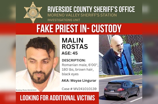 Alleged Phony Priest Suspected of Church Heists Finally Caught in Moreno Valley