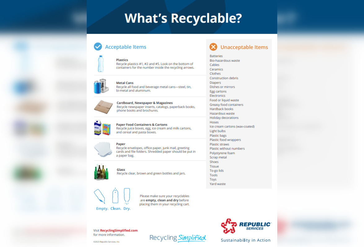 Apache Junction Amplifies Recycling Efforts with Clear Guidelines for