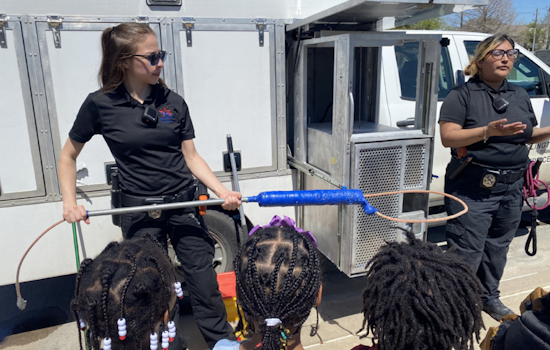 Arlington Animal Services Officers Delight Students at Lynn Hale Elementary Career Day