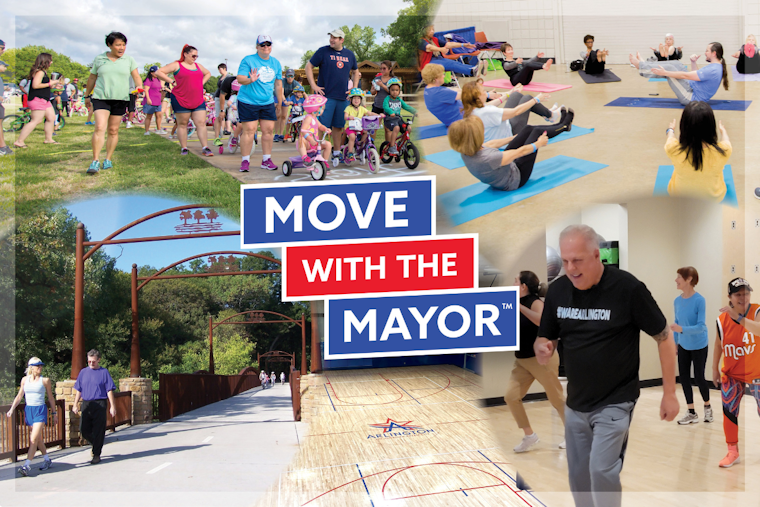 Arlington Mayor Launches ‘Move with the Mayor’ Challenge to Boost Community Fitness and Fight Heart Disease