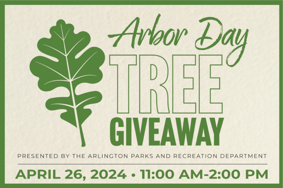 Arlington Parks and Rec to Gift Free Trees on Arbor Day at Tarrant