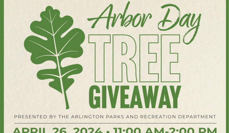 Arlington Parks and Rec to Gift Free Trees on Arbor Day at Tarrant County College
