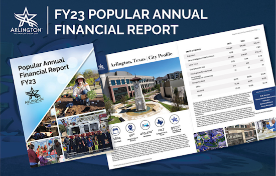 Arlington's FY23 Popular Annual Financial Report Unveils City's Strategic Spending and Progress