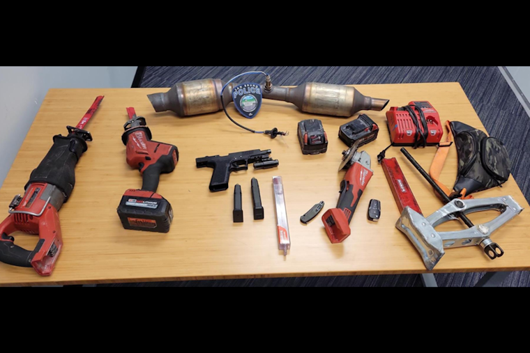 Armed Suspects Apprehended Following High-Speed Chase and Attempted Catalytic Converter Theft in San Bruno