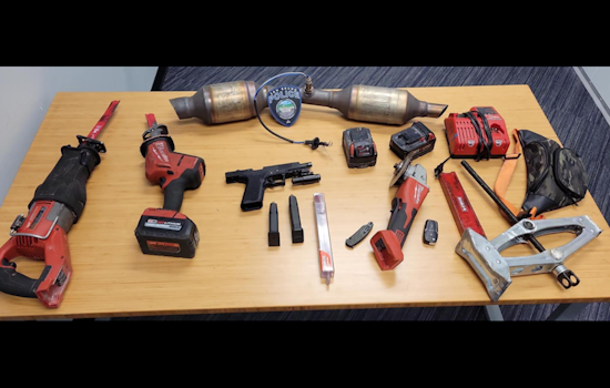 Armed Suspects Apprehended Following High-Speed Chase and Attempted Catalytic Converter Theft in San Bruno