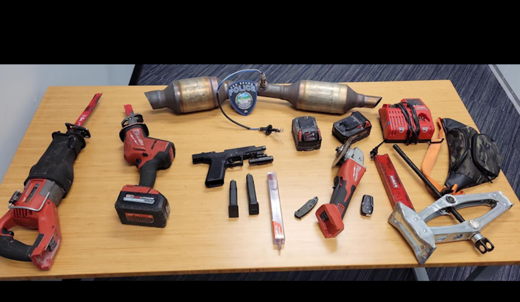 Armed Suspects Apprehended Following High-Speed Chase and Attempted Catalytic Converter Theft in San Bruno