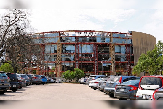 Austin Bids Farewell to The Frank Erwin Center as Demolition Paves Way for New Medical Facility