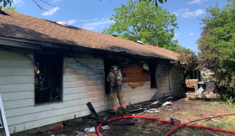 Austin Firefighter Injured While Battling Northeast Austin Structure Fire, No Victims Found Inside