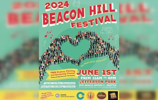 Beacon Hill Festival to Offer Free Art, Music, and Fun in Seattle's Jefferson Park on June 1