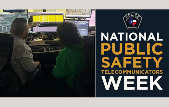 Bedford Police Department Shines Light on Unsung Heroes for National Public Safety Telecommunicators Week