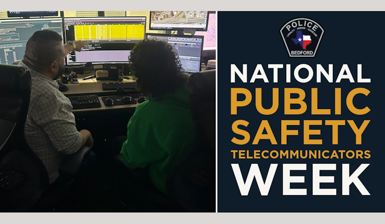 Bedford Police Department Shines Light on Unsung Heroes for National Public Safety Telecommunicators Week
