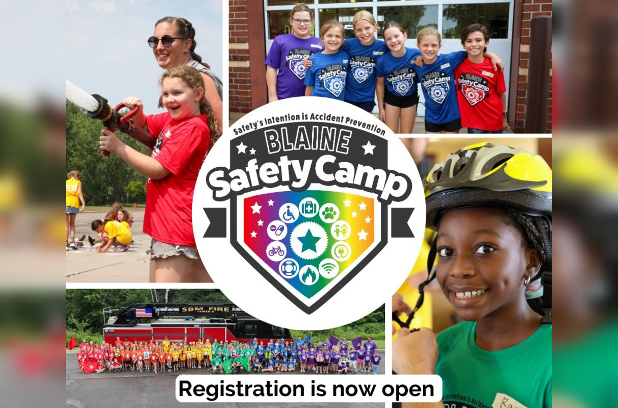 Blaine, Spring Lake Park, and Mounds View Invite 4th Graders to Safety