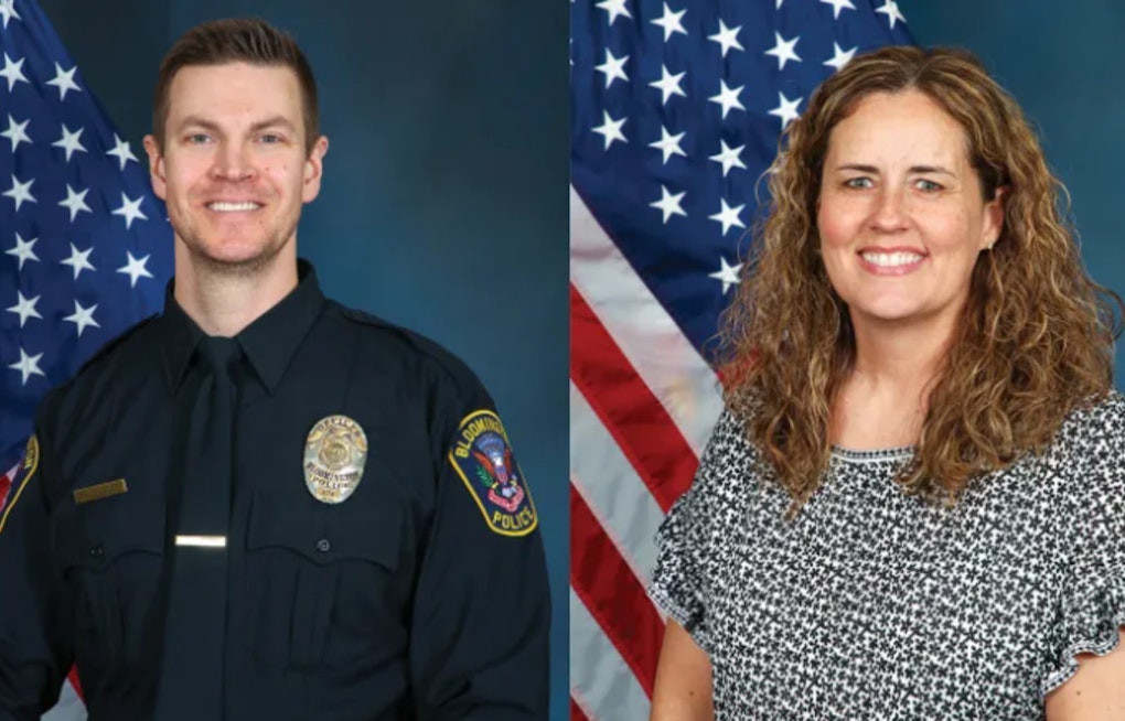 Bloomington Optimist Club Honors Local Police Officer and Civilian Staff Member for Exceptional Service