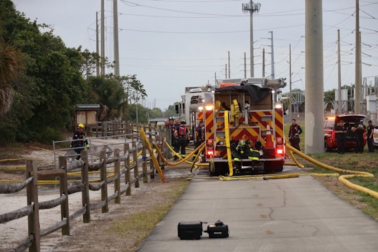 Boca Raton Firefighters Quell Brush Fire Near Costco Amid Commuter Delays