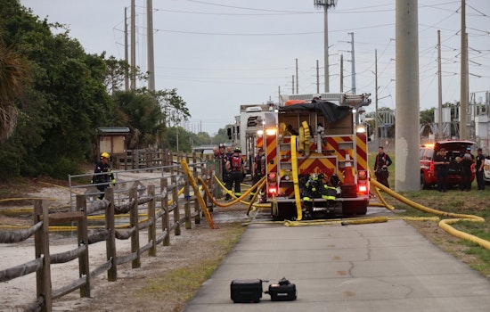 Boca Raton Firefighters Quell Brush Fire Near Costco Amid Commuter Delays