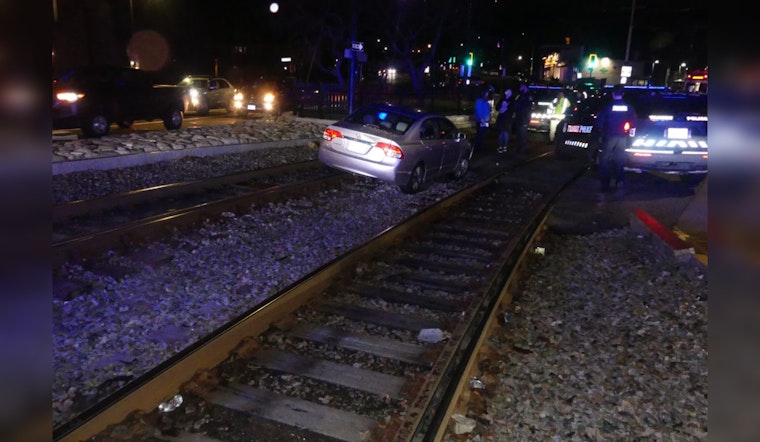 Boston Commute Disrupted as Car Mistakenly Drives onto MBTA Green Line Tracks