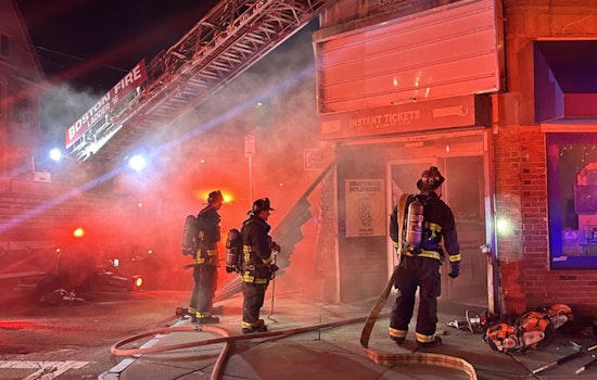 Boston Firefighters Contain Late-Night Roslindale Store Blaze, Avert Community Calamity
