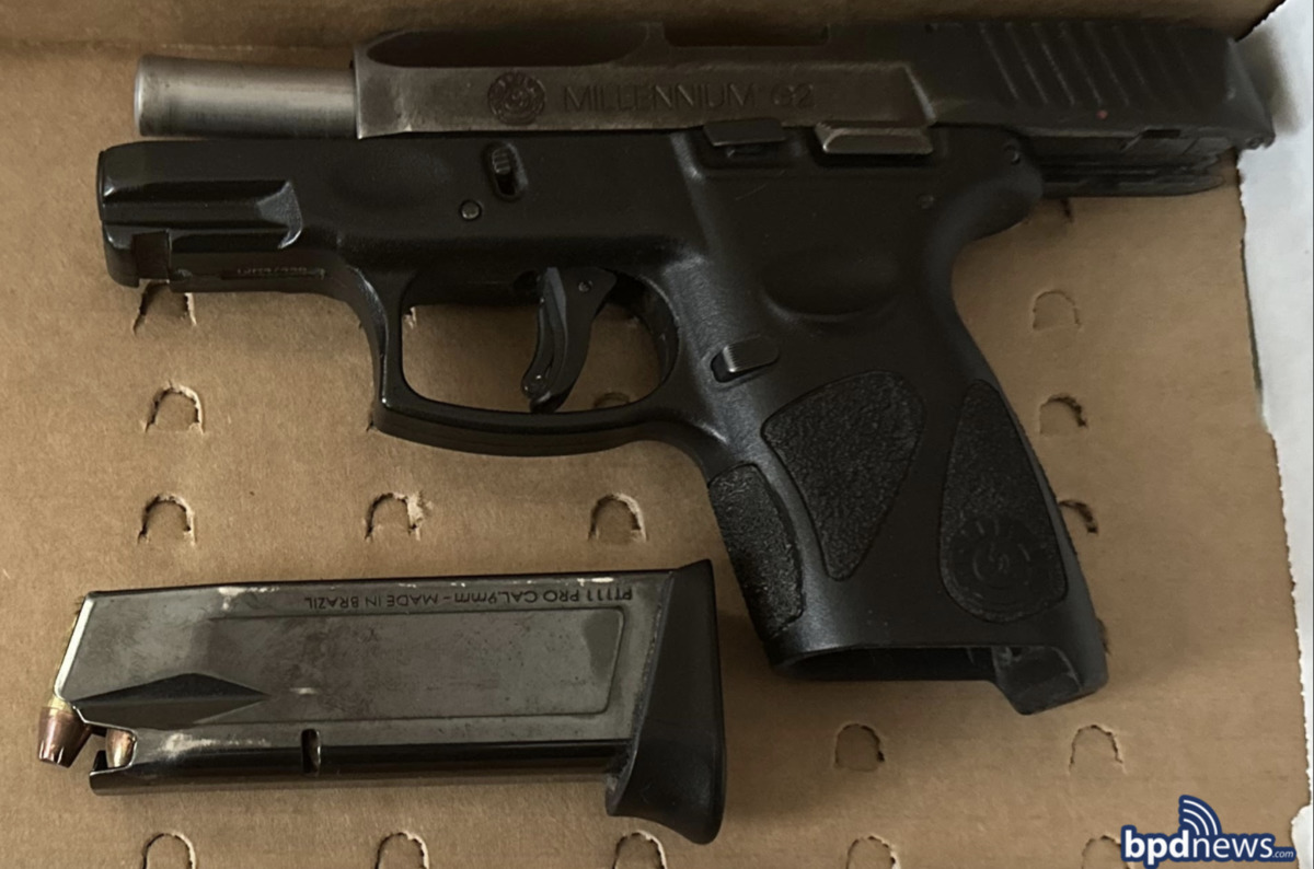 Boston Man Armed with Taurus G2 Pistol Arrested on Multiple Firearm