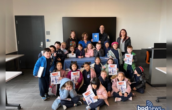 Boston Police District A-7 Welcomes East Boston Central Catholic Students for Community Tour