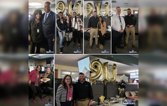 Boston Police Honor 911 Dispatchers During National Public Safety Telecommunicators Week