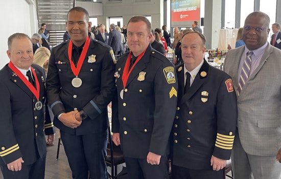 Boston Police Officers Honored with Red Cross Heroes Award for Lifesaving 'Stop the Bleed' Program