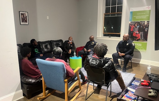 Boston Police Officers Join 'Young Man with a Plan' Event, Share Mentorship and Career Insights with Local Youth