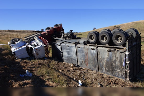 Box Truck Rollover on I-495 in Berlin, MA Causes Injuries and Traffic Delays