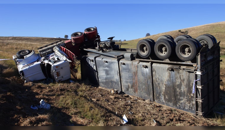 Box Truck Rollover on I-495 in Berlin, MA Causes Injuries and Traffic Delays
