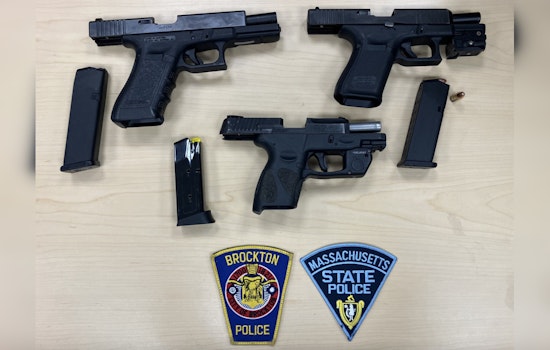 Brockton Authorities Seize Illegal Firearms from Juvenile's Home Following Drive-By Incident