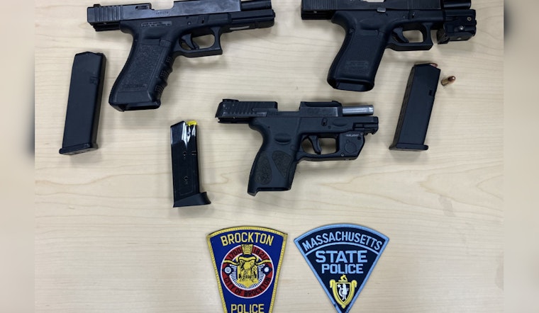 Brockton Authorities Seize Illegal Firearms from Juvenile's Home Following Drive-By Incident