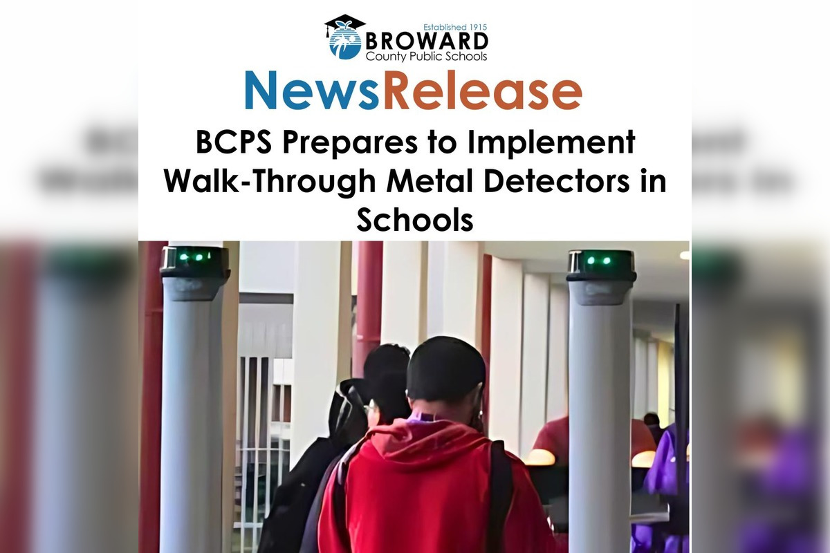 Broward County High Schools to Install Walk-Through Metal Detectors