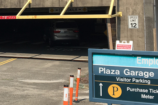 Capitol Campus Plaza Garage Pedestrian Tunnel to Close Temporarily for Skylight Repairs