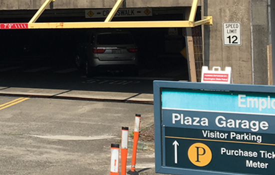Capitol Campus Plaza Garage Pedestrian Tunnel to Close Temporarily for Skylight Repairs