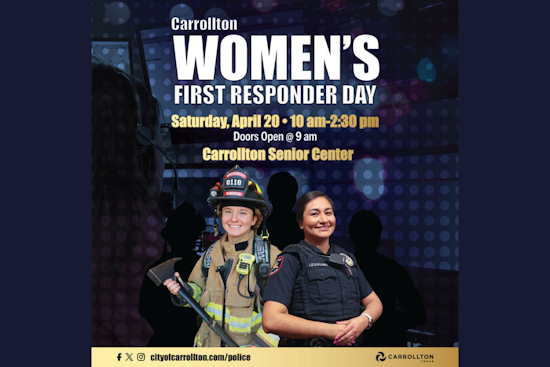 Carrollton Calls on Aspiring Female First Responders for Women's Day Event
