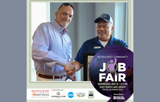 Carrollton Hosts Community Job Fair with Metrocrest Services: Opportunities Galore on May 15