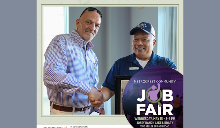 Carrollton Hosts Community Job Fair with Metrocrest Services: Opportunities Galore on May 15