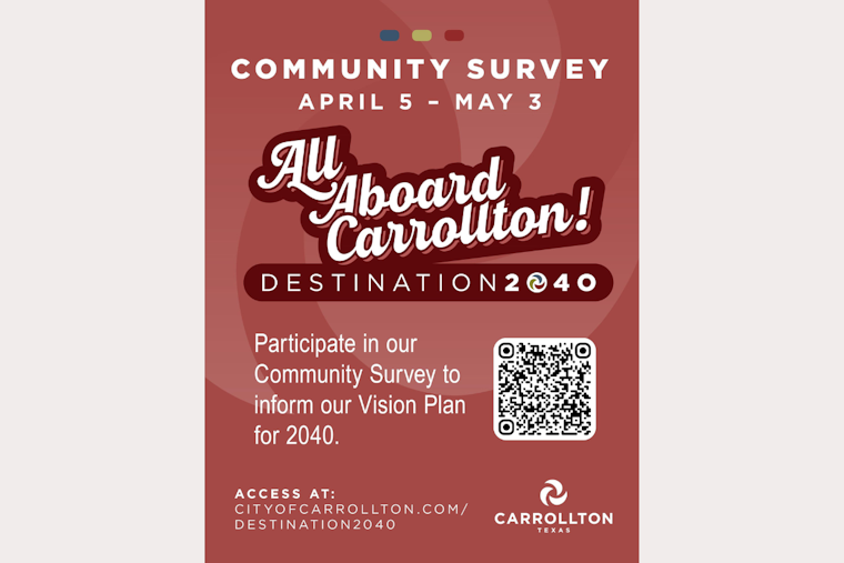 Carrollton Residents Invited to Help Frame City's Future at Destination 2040 Vision Campaign