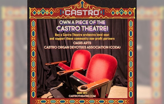 Castro Theatre Sells Its Iconic Red Orchestra Seats Amid San Francisco Controversy