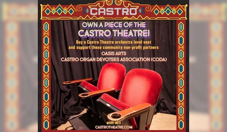 Castro Theatre Sells Its Iconic Red Orchestra Seats Amid San Francisco Controversy