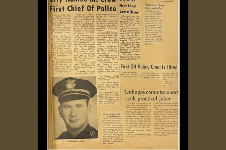 Cedar Hill Police Department Celebrates 50 Years of Serving Dallas Area Community