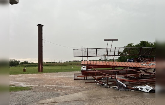 Central Texas Weather Fury, Storms Topple Power Lines, Flipping Food Trucks, Tornadoes Claim Lives from Oklahoma to Iowa