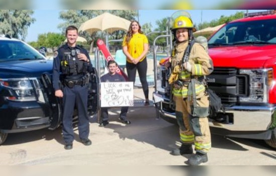 Chandler Fire Department Advocates Water Safety With Community Walk and Free Pool Fence Giveaway