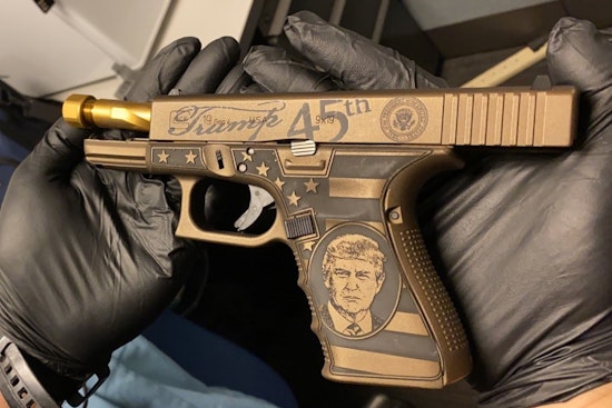 Chicago Man Sentenced to 3 Years for Possession of Unique Trump-Engraved Firearm