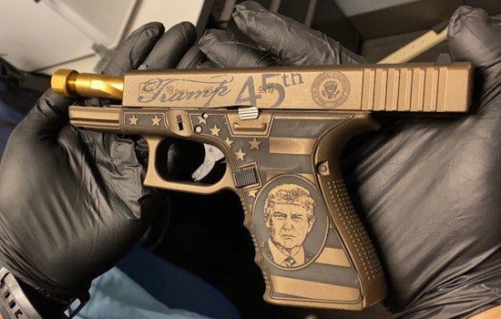 Chicago Man Sentenced to 3 Years for Possession of Unique Trump-Engraved Firearm
