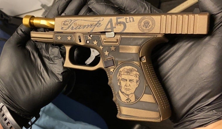 Chicago Man Sentenced to 3 Years for Possession of Unique Trump-Engraved Firearm