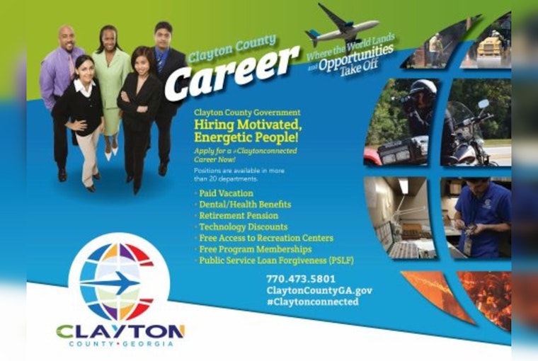 Clayton County Announces Job Opportunities in Over 20 Departments, Encourages Civic Engagement