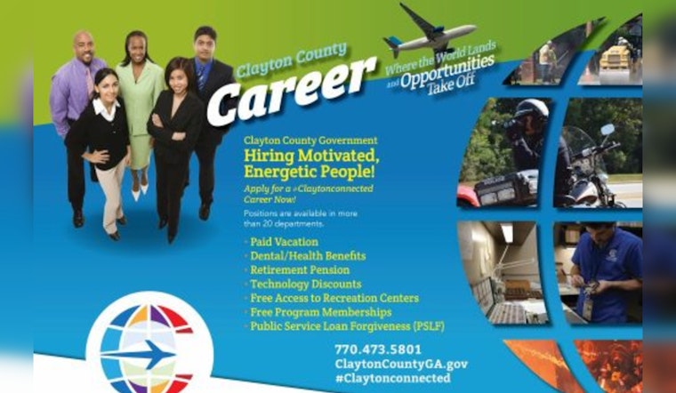 Clayton County Announces Job Opportunities in Over 20 Departments, Encourages Civic Engagement