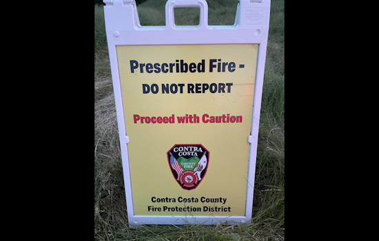Contra Costa Fire Announces Prescribed Burns in Lafayette and Walnut Creek to Mitigate Wildfire Risks