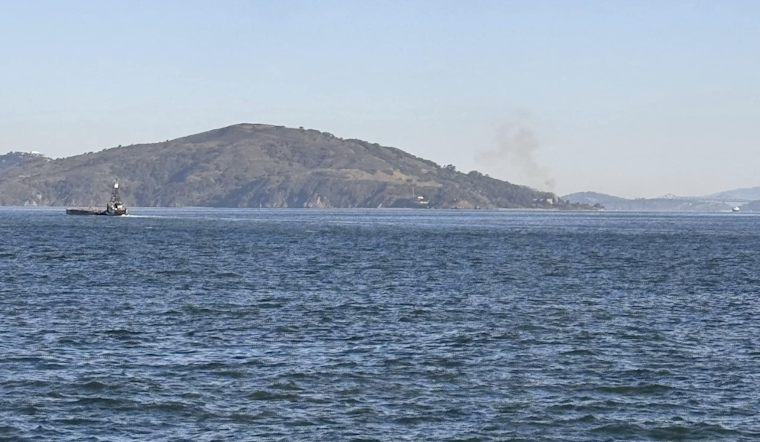 Controlled Burn on Angel Island, SF Fire Department Assures Public Amid Smoke in Bay Area Skies